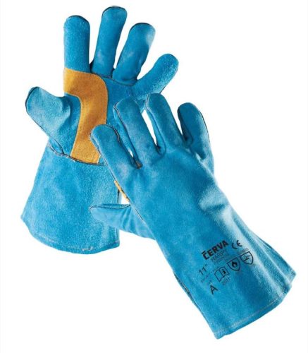 cerva 01020019 harpy hegesztőkesztyű 35 cm - 11 kék