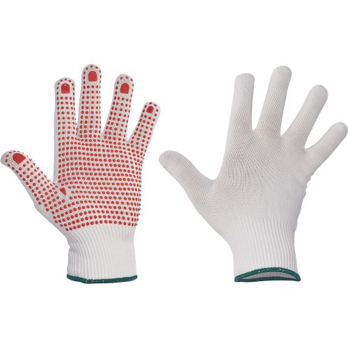 Cerva GANNET kötött nylon, PVC pöttyök 11 Fekete