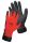 cerva 01080001 jackdaw piros mártott nylon kesztyű 6