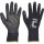 Cerva BUNTING black kesztyű nylon PU 6 Fekete
