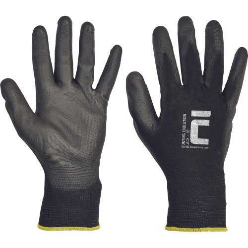 Cerva BUNTING EVOLUTION BLACK kesztyű PU 6 Fekete