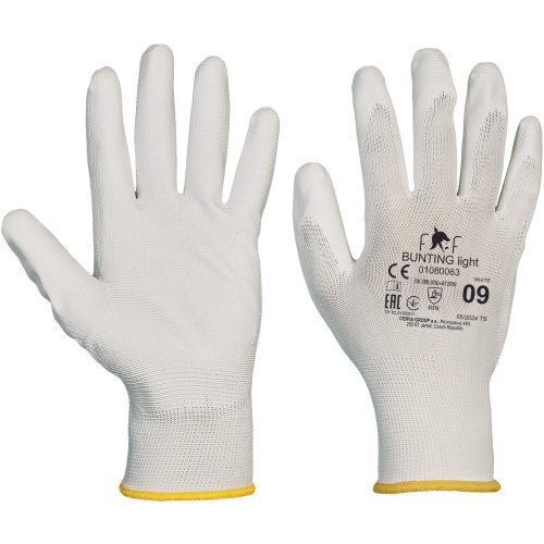 Cerva FF BUNTING LIGHT PI kesztyű 5 Fekete