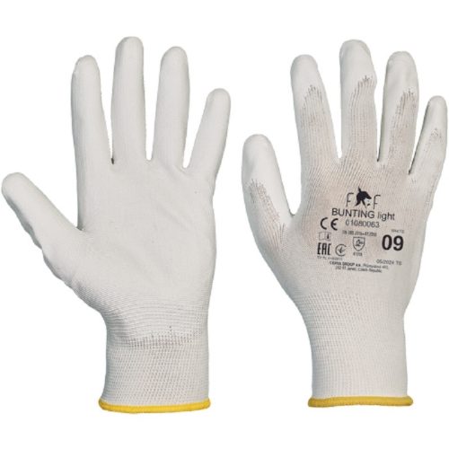 Cerva 01080063PI FF BUNTING LIGHT PI kesztyű (fehér, 7/S) 7/S