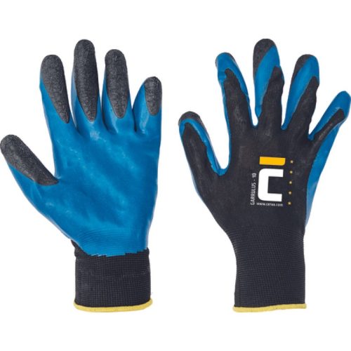 Cerva 01080092 GARRULUS PES-latex mártott kesztyű 8