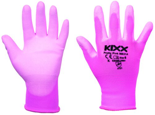 Cerva 01080107 PRETTY PINK kesztyű nylon PU 7