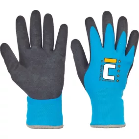 Cerva TETRAX WINTER latex védőkesztyű 11 Kék