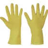 Kinek ne gyűlt volna már meg legalább egyszer a hagyományos gumikesztyűkkel?! A Starling háztartási latex kesztyű belső része velúrozott, így abszolut komfortos viseleletet tesz lehetővé.