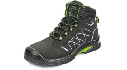 Cerva 02020857600 TORNAFORT MF S3 SRC bakancs (fekete/zöld, 37) 37