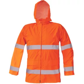 Cerva GORDON Hi-Vis esőkabát S Narancssárga