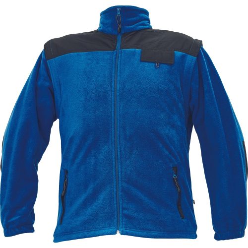 cerva 03010061 randwik fleece polár kabát s kék