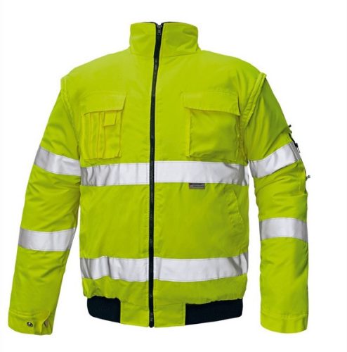 Cerva 03010071 CLOVELLY 2in1 pilóta dzseki (sárga*, 3XL) 3XL