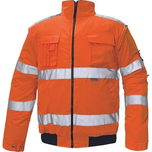 Cerva 03010071 CLOVELLY 2in1 pilóta dzseki (narancssárga, 4XL) 4XL