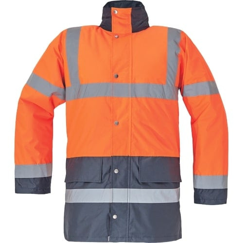 Cerva 03010073 SEFTON bélelt HiVis kabát (narancssárga, XS) XS