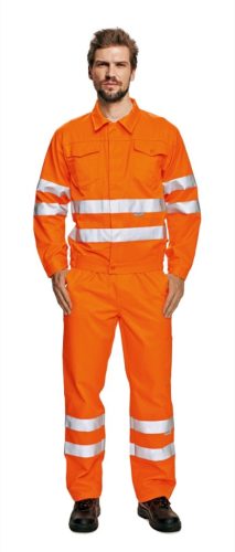 cerva 03010103 koros hivis kabát kifutó 52 narancs