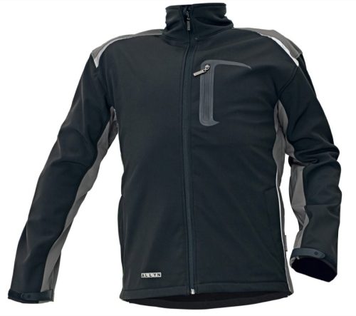 australian-line 03010264 allyn new softshell kabát xs fekete