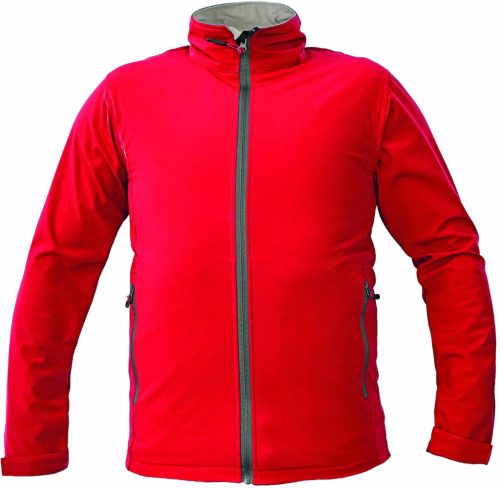cerva 03010345 namsen softshell kabát s piros