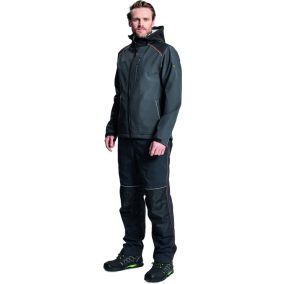 Cerva 03010534 KNOXFIELD softshell dzseki Antracit S