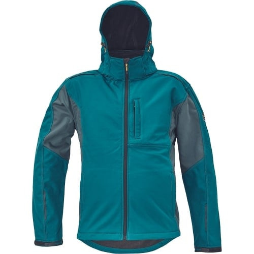Cerva 03010576 DAYBORO softshell dzseki (petrol kék, S) S