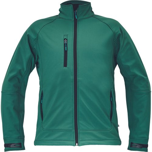 Cerva CHITRA softshell dzseki XS Sötétzöld