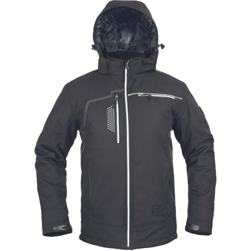Cerva TAURUS téli softshell dzseki M Fekete