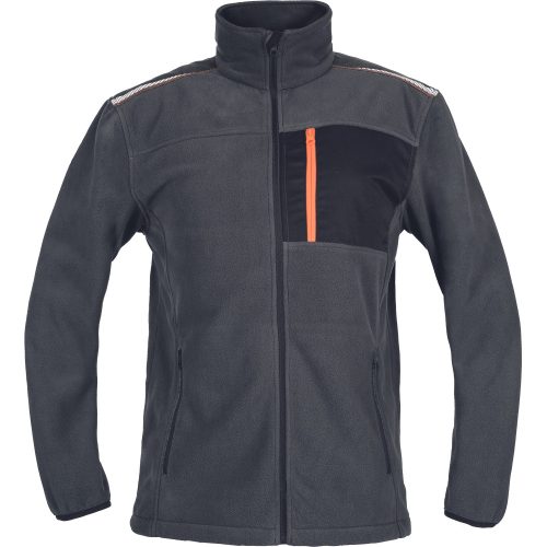 Cerva EMERTON STR polár kardigán 4XL Narancssárga