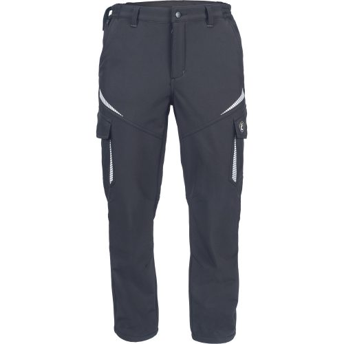 Cerva EMERTON STR téli softshell nadrág S Fekete