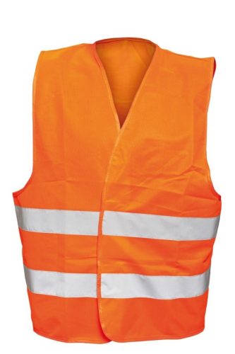 Az FF BE-04-003 jólláthatósági mellény mély karkivágásának köszönhetően kabát felett is viselhető modell, mely sárga és naranc színben rendelhető. 