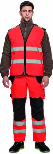 cerva 03030136 knoxfield hv mellény s piros