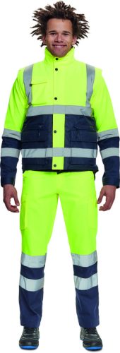 cerva 03030147 hellin hv mellény xl sárga