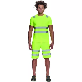 cerva 03040138 teruel hi-vis póló s sárga