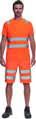cerva 03040138 teruel hi-vis póló xs narancs