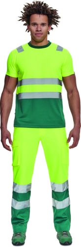 cerva 03040139 monzon hi-vis póló xs zöld