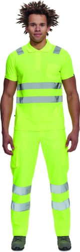 cerva 03050052 jaen hv galléros póló 4xl sárga