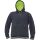cerva 3060070 knoxfield hoodie xs antracit sárga