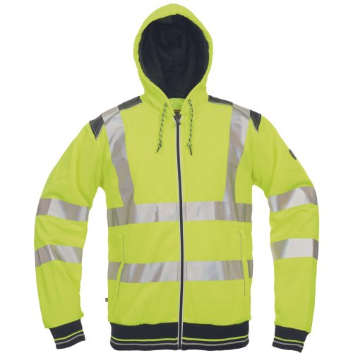 Cerva KNOXFIELD HVPS kapuc.pulóver 3XL Sárga