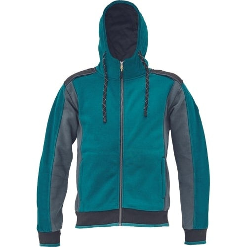 Cerva 03060074 DAYBORO kapucnis kardigán (petrol kék, XL) XL