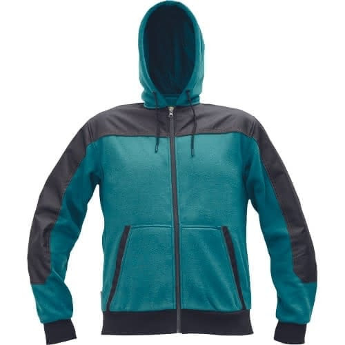 Cerva 03060075 CREMORNE kapucnis kardigán (petrol kék, 3XL) 3XL