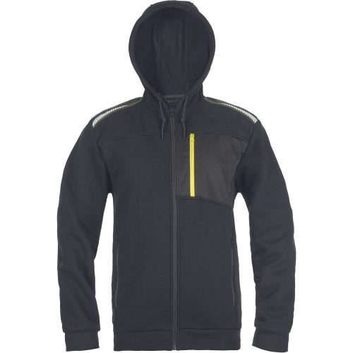 Cerva EMERTON STRETCH kapucnis kardigán 4XL Sárga