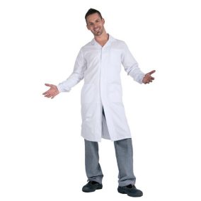 Fern hosszú ujjú férfi munkaköpeny alkalmazásával a legkülönfélébb munkaterületeken őrizhetjük meg ruházatunk tisztaságát.