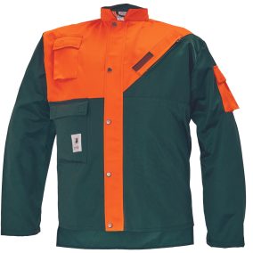 Cerva PLUTO vágásvédő set 50 Sötétzöld/Narancssárga