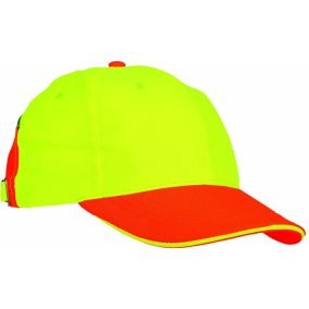 Cerva 03140109 KNOXFIELD HV baseball sapka Sárga/Narancs