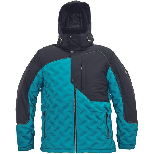 Cerva NEURUM télikabát 4XL Petroleum Blue