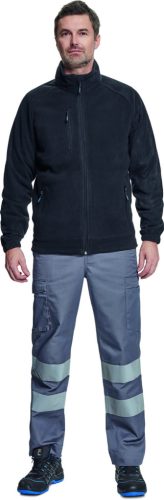 cerva 03460003 bhadra fleece pulóver xs fekete