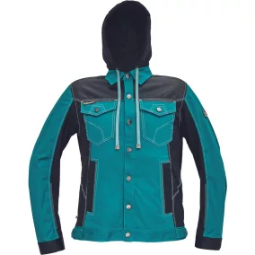 Cerva NEURUM CLS kapucnis dzseki 64 Petroleum Blue