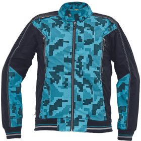 Cerva 03510005 NEURUM CAMOUFLAGE kabát (kék, 46) 46