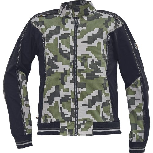 Cerva 03510005 NEURUM CAMOUFLAGE kabát (olajzöld, 46) 46