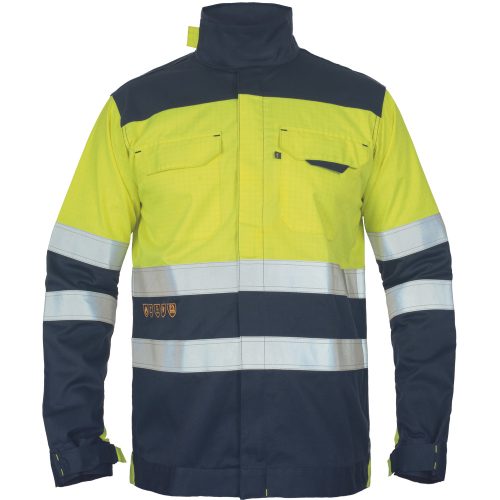Cerva MULTINORM RIDE FR HV kabát XS Sárga/Navy