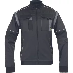 Cerva MAX ECO STRETCH kabát 62 Fekete