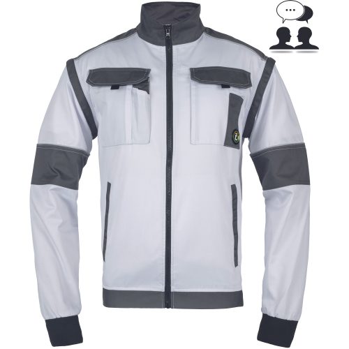 Cerva MAX ECO STRETCH kabát 44 Fehér