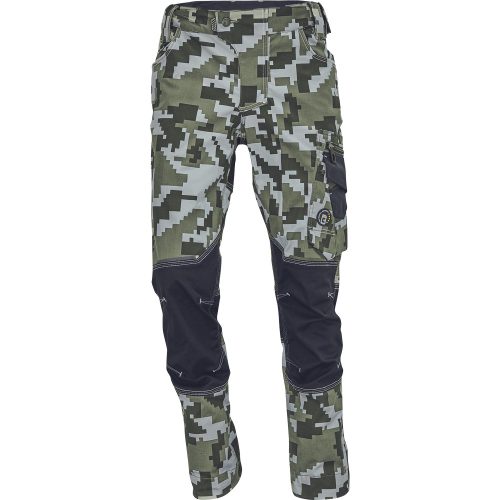 Cerva 03520005 NEURUM CAMOUFLAGE nadrág (olajzöld, 46) 46